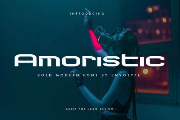Amoristic: A Font for Modern Branding