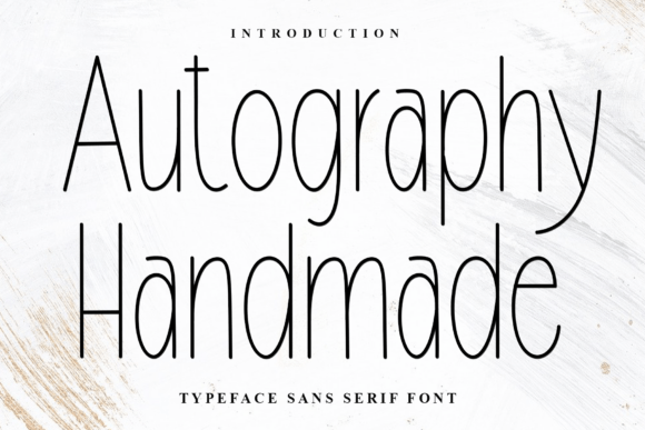Autography Handmade: A Font with Heart