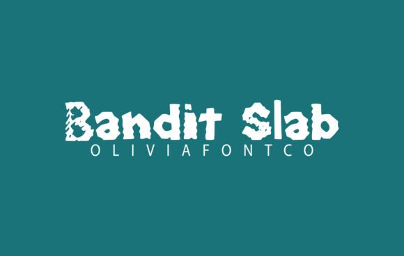 Bandit Slab: A Handwritten Font for Editorial Design