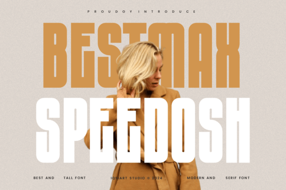 Bestmax Speedosh Font for Editorial Design