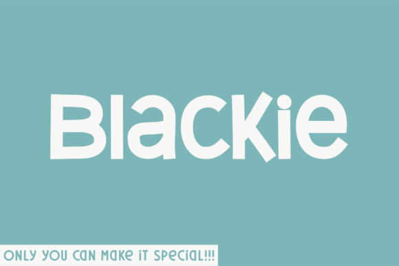 Blackie Font: Elegant Sans Serif for Crafts