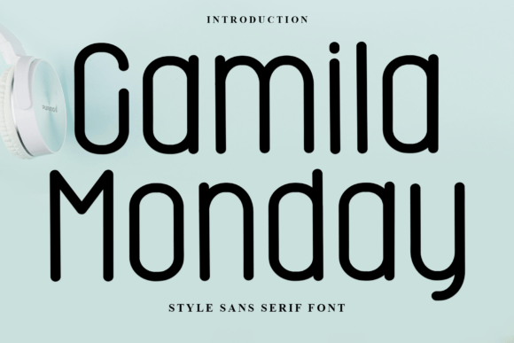 Camila Monday Font for Web Design