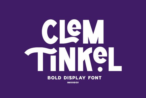 Clem Tinkel: A Playful Display Font