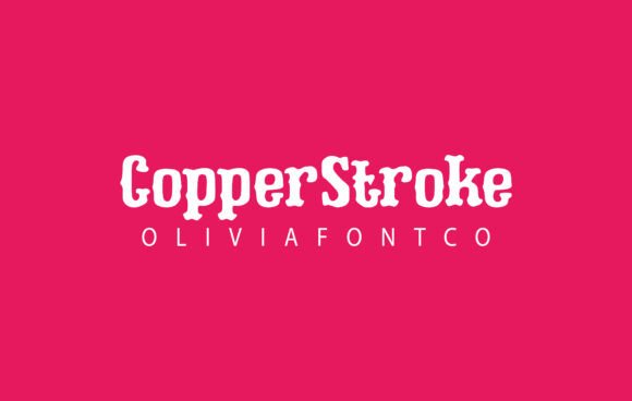 Copperstroke Font for Editorial Design