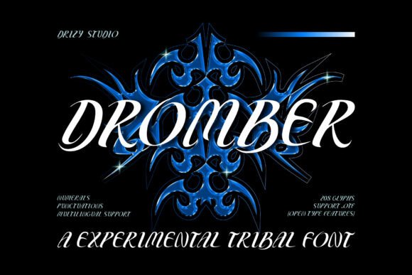 Dromber: A Bold Font for Creative Makers
