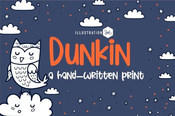 Dunkin: A Whimsical Sans Serif for Creative Brands