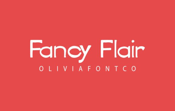 Fancy Flair Font: Elegant Handwritten Design
