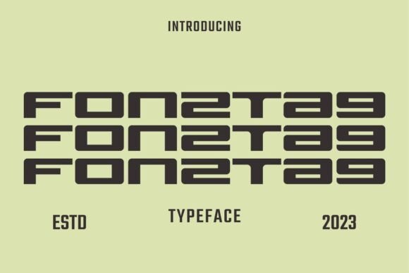 Fonztag: A Modern Sans Serif for Branding