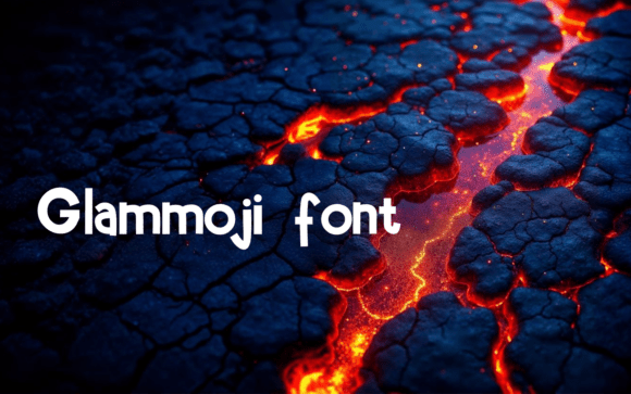 Glammoji: A Bold Font for Big Ideas