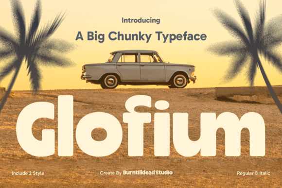 Glofium: Bold Sans Serif for Impactful Design