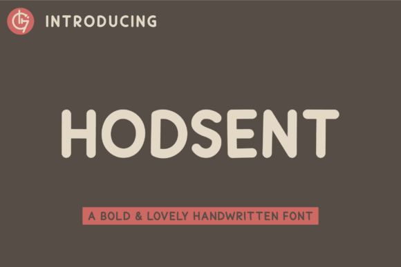 Hodsent: A Bold, Quirky Font for Creative Projects
