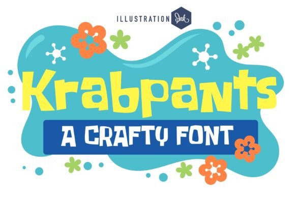 Krabpants: A Whimsical Display Font