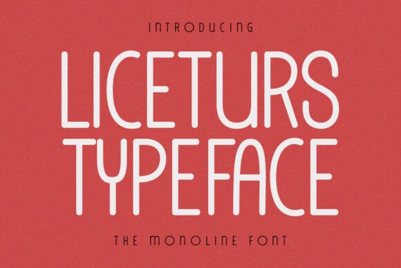 Liceturs: A Creative Font for Web Design