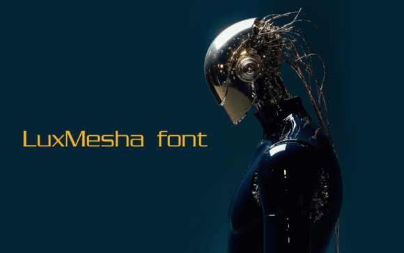 Lux Mesha: A Bold Font for Web Design