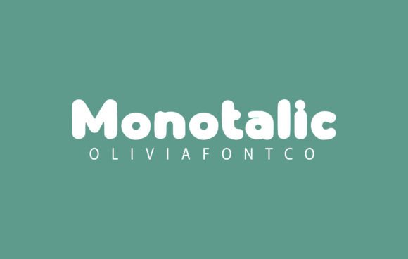 Monotalic: A Romantic Handwritten Font