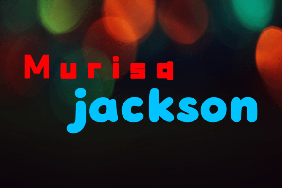Murisa Jackson: A Font for Dynamic Campaigns