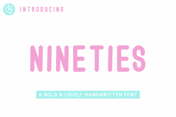 Nineties Font for Web Design