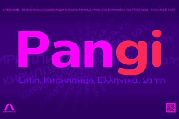 Pangiwide Regular: A Modern Font for Digital Marketing