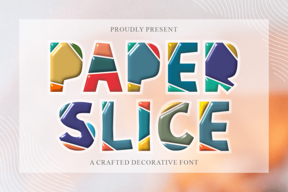 Paper Slice Font: A Delightful Design