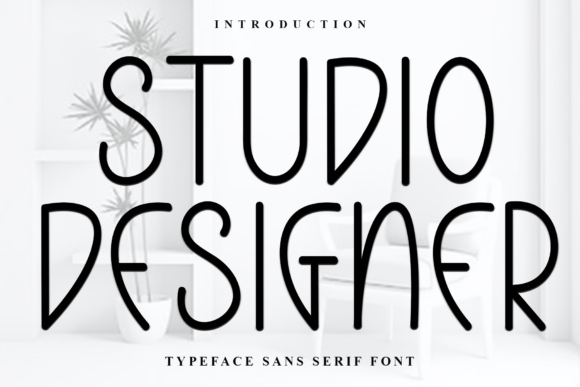 Studio Designer: A Festive Font for Business