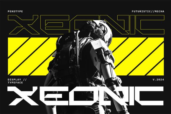 Xeonic: A Futuristic Font for Bold Campaigns