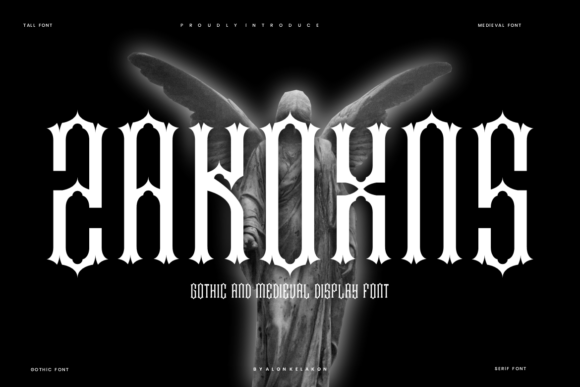 Zakoxns: A Bold Sans Serif for Creative Projects